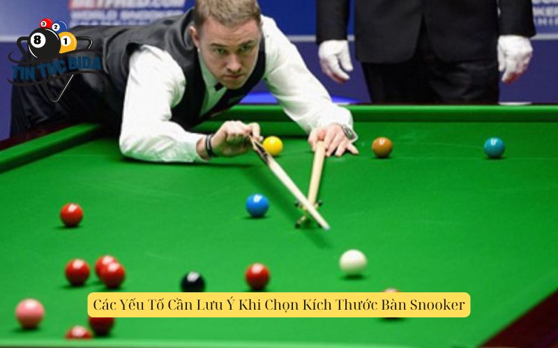 Các Yếu Tố Cần Lưu Ý Khi Chọn Kích Thước Bàn Snooker