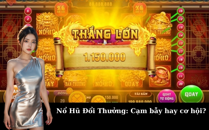 Nổ Hũ Đổi Thưởng: Cạm bẫy hay cơ hội?