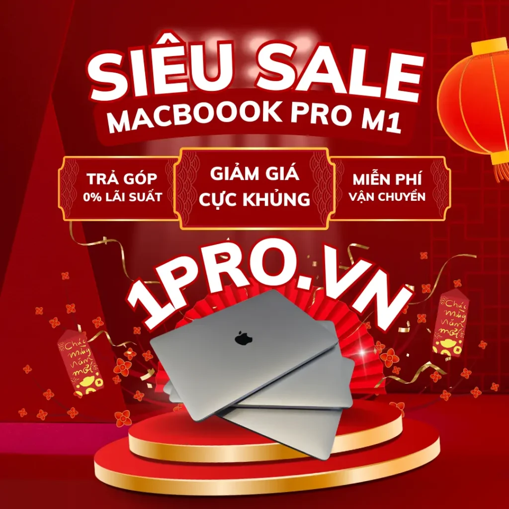 Giảm giá macbook pro m1