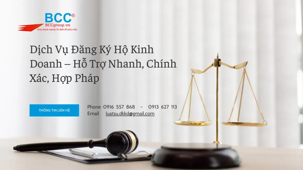 thành lập hộ kinh doanh cá thể