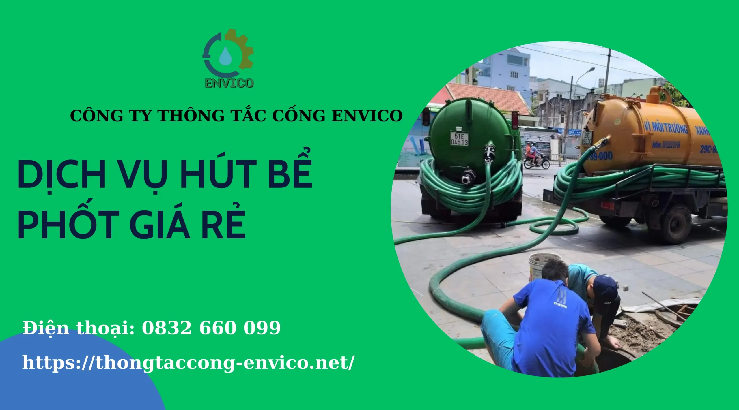 Dịch vụ thông tắc cống