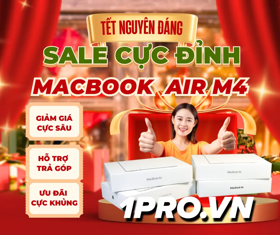 Macbook Air M4 phiên bản năm 2025 với giao diện AI hiện đại