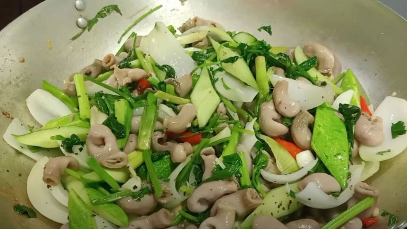 Món ăn hấp dẫn từ bao tử cá basa