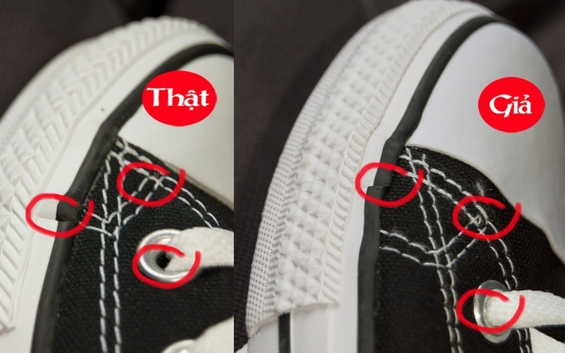 Phân biệt qua chi tiết thiết kế và chất liệu